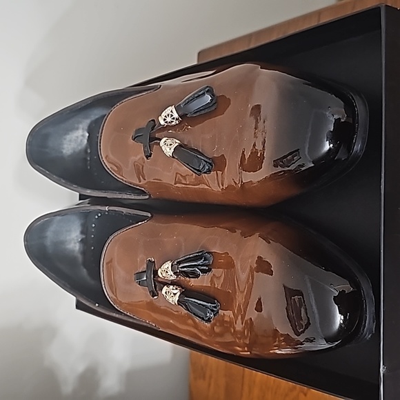 Moretti Gold Label Mens Dress Shoes Size 11 - Picture 2 of 7